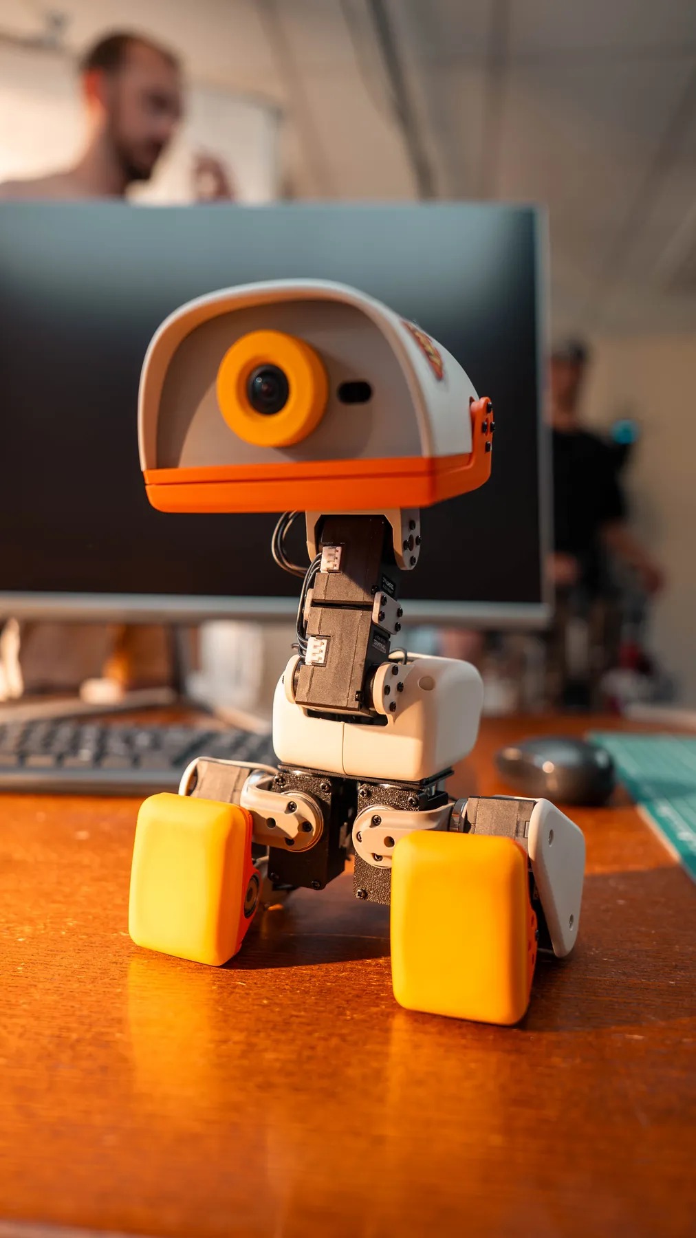 Microduck Made to move · Ready to learn Microduck Made to move · Ready to learn